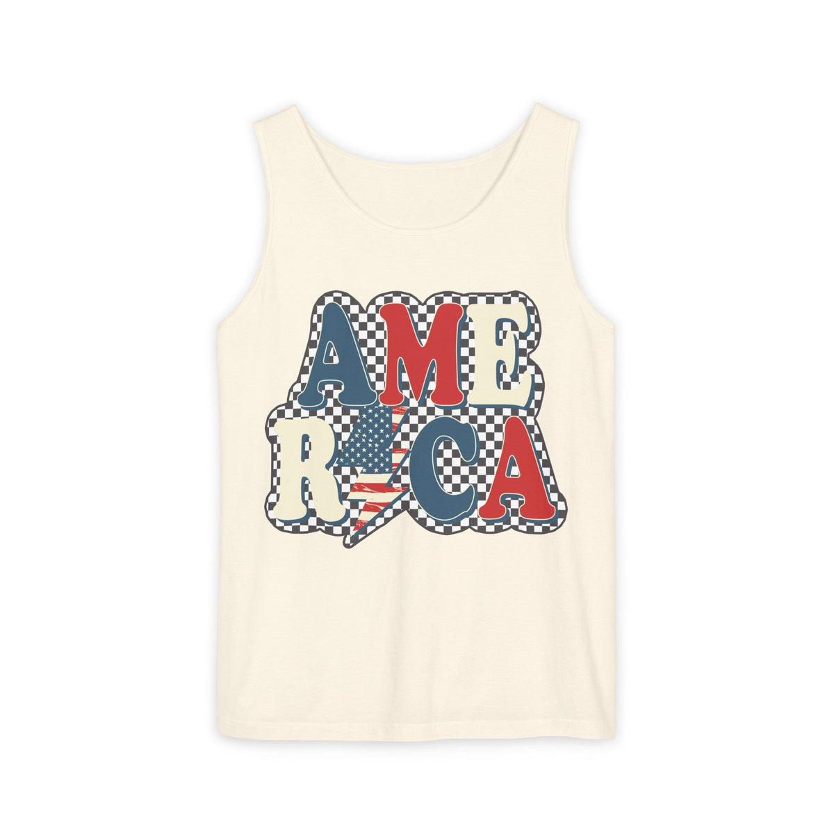 Fourth Of July Unisex Garment-Dyed Tank Top