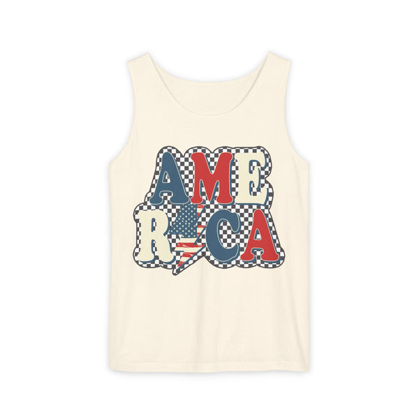 Fourth Of July Unisex Garment-Dyed Tank Top