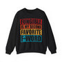 Fungible Quote Crypto Crewneck Sweatshirt – Cryptocurrency Shirt for Enthusiasts, Traders, and Meme Lovers