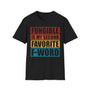 Fungible Quote Crypto T-Shirt – Cryptocurrency Shirt for Enthusiasts, Traders, and Meme Lovers