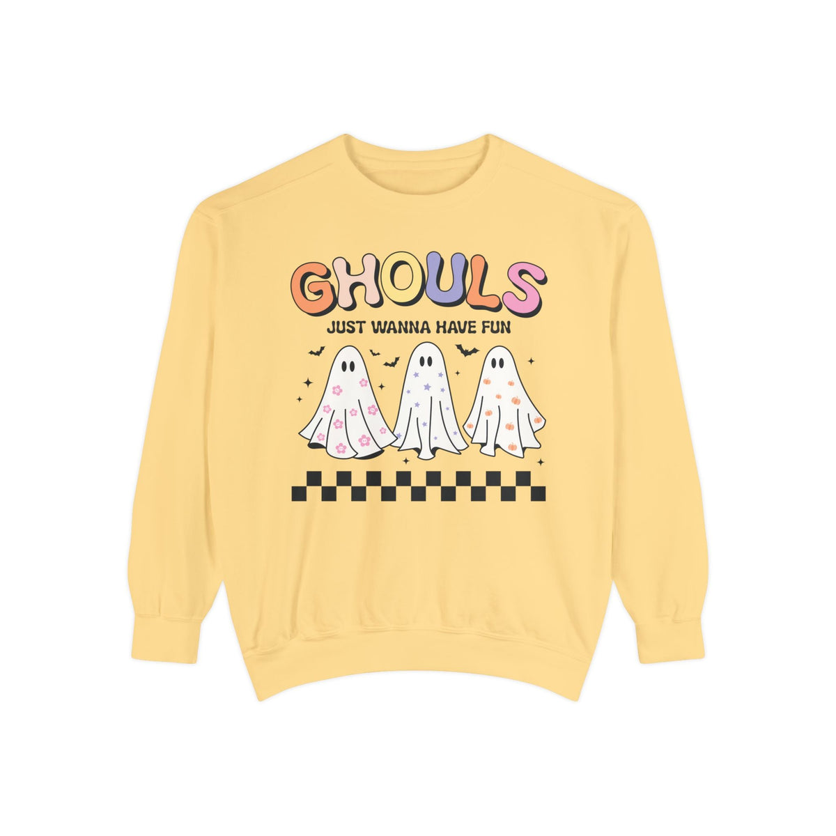 Ghouls Just Wanna Have Fun - Halloween Ghost Friends Graphic Sweater