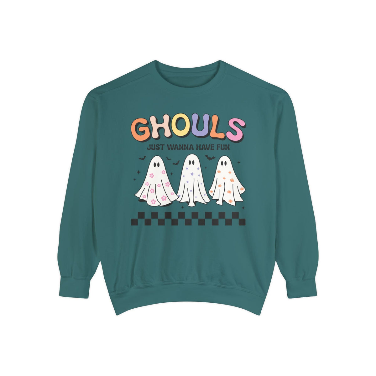 Ghouls Just Wanna Have Fun - Halloween Ghost Friends Graphic Sweater