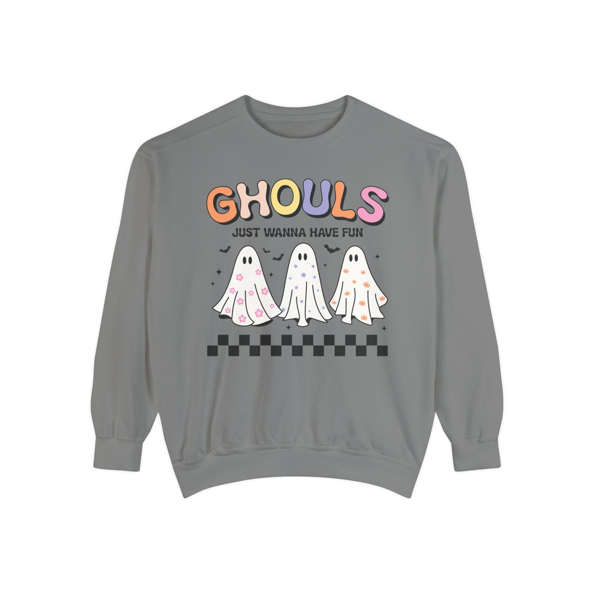 Ghouls Just Wanna Have Fun - Halloween Ghost Friends Graphic Sweater