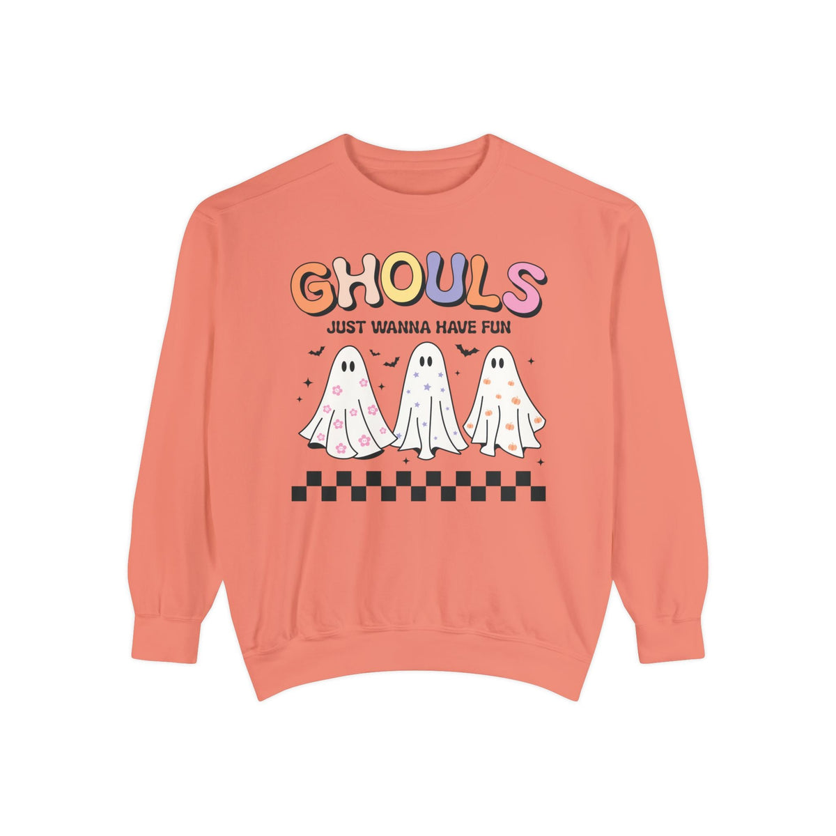 Ghouls Just Wanna Have Fun - Halloween Ghost Friends Graphic Sweater