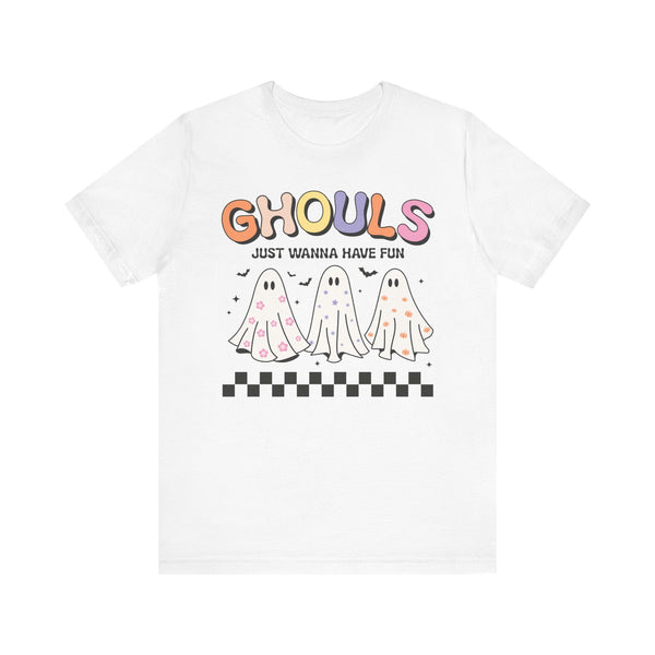 Ghouls Just Wanna Have Fun - Halloween Ghost Friends Graphic Tee