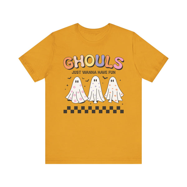 Ghouls Just Wanna Have Fun - Halloween Ghost Friends Graphic Tee