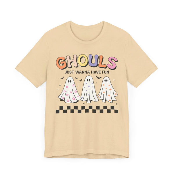 Ghouls Just Wanna Have Fun - Halloween Ghost Friends Graphic Tee