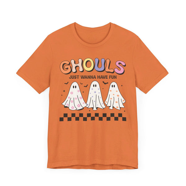 Ghouls Just Wanna Have Fun - Halloween Ghost Friends Graphic Tee