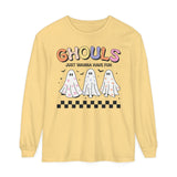 Ghouls Just Wanna Have Fun - Halloween Long Sleeve T-Shirt Ghost Friends Graphic Tee