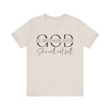 God Is Within Her - Inspirational Women's Faith T-Shirt - Christian Quote Tee