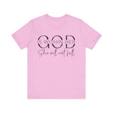 God Is Within Her - Inspirational Women's Faith T-Shirt - Christian Quote Tee