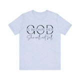 God Is Within Her - Inspirational Women's Faith T-Shirt - Christian Quote Tee