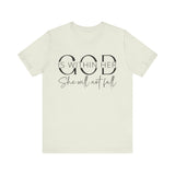 God Is Within Her - Inspirational Women's Faith T-Shirt - Christian Quote Tee