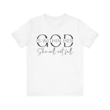 God Is Within Her - Inspirational Women's Faith T-Shirt - Christian Quote Tee