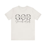 God Is Within Her - Inspirational Women's Faith T-Shirt - Christian Quote Tee