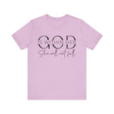 God Is Within Her - Inspirational Women's Faith T-Shirt - Christian Quote Tee