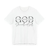 God Is Within Her - Inspirational Women's Faith T-Shirt - Christian Quote Tee