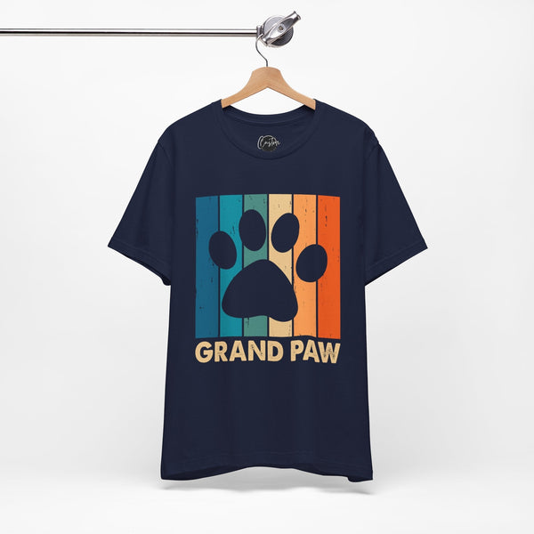 Grand Paw - Dads T-Shirt, Fathers Day Shirt, Dad Birthday Gift, Cool Gift for Dads, Gift for Dad, Husband Gift, Gift