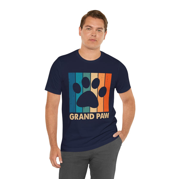 Grand Paw - Dads T-Shirt, Fathers Day Shirt, Dad Birthday Gift, Cool Gift for Dads, Gift for Dad, Husband Gift, Gift