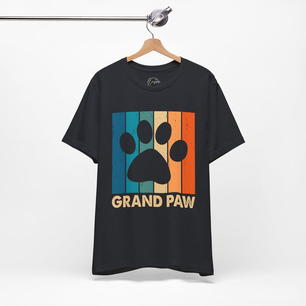 Grand Paw - Dads T-Shirt, Fathers Day Shirt, Dad Birthday Gift, Cool Gift for Dads, Gift for Dad, Husband Gift, Gift