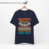 Grandpa Knows Everything - Dads T-Shirt, Fathers Day Shirt, Dad Birthday Gift, Cool Gift for Dads, Gift for Dad,