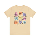 Halloween Candy Hearts - Spooky Babe, Ghoul Crush, Bite Me Halloween Tee