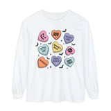 Halloween Candy Hearts - Spooky Babe, Ghoul Crush, Bite Me Halloween Tee