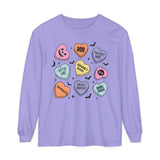 Halloween Candy Hearts - Spooky Babe, Ghoul Crush, Bite Me Halloween Tee