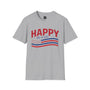 Happy Fourth of July 01 - 4th of July shirt, USA flag shirt, Red white blue tee, Patriotic - t-shirt, American pride tee