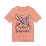 Happy Halloween - Crossbones Floral Pumpkin Halloween Shirt