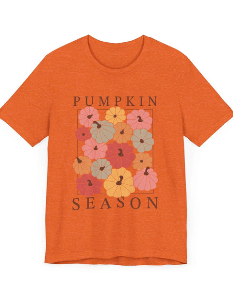 Harvest Magic Pumpkin Season T Shirt Cozy Fall Fashion Enchanted Autumn Tee