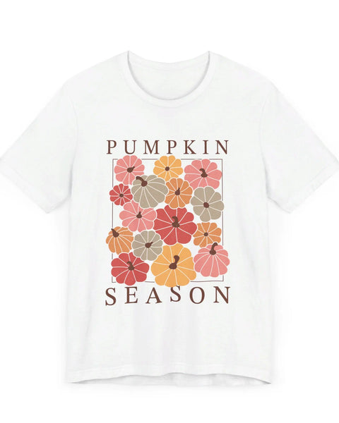 Harvest Magic Pumpkin Season T Shirt Cozy Fall Fashion Enchanted Autumn Tee