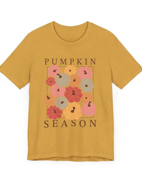 Harvest Magic Pumpkin Season T Shirt Cozy Fall Fashion Enchanted Autumn Tee