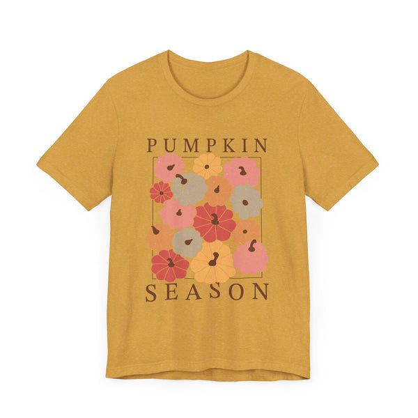 Harvest Magic Pumpkin Season T-Shirt - Cozy Fall Fashion - Enchanted Autumn Tee