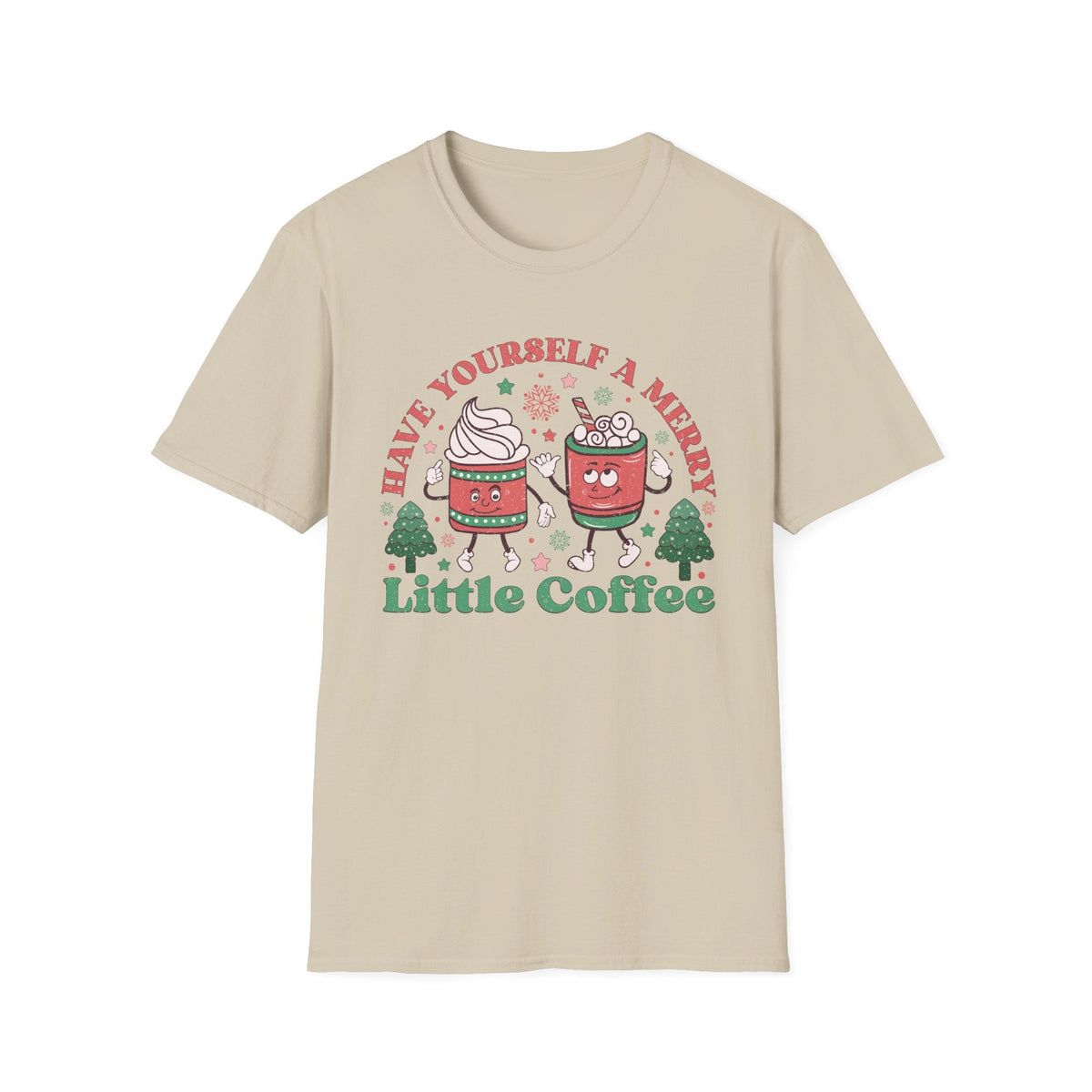 Have Yourself a Merry Little Coffee Christmas Tee - Holiday Coffee Shirt, Hot Cocoa, Christmas Mug, Winter Vibes Tee