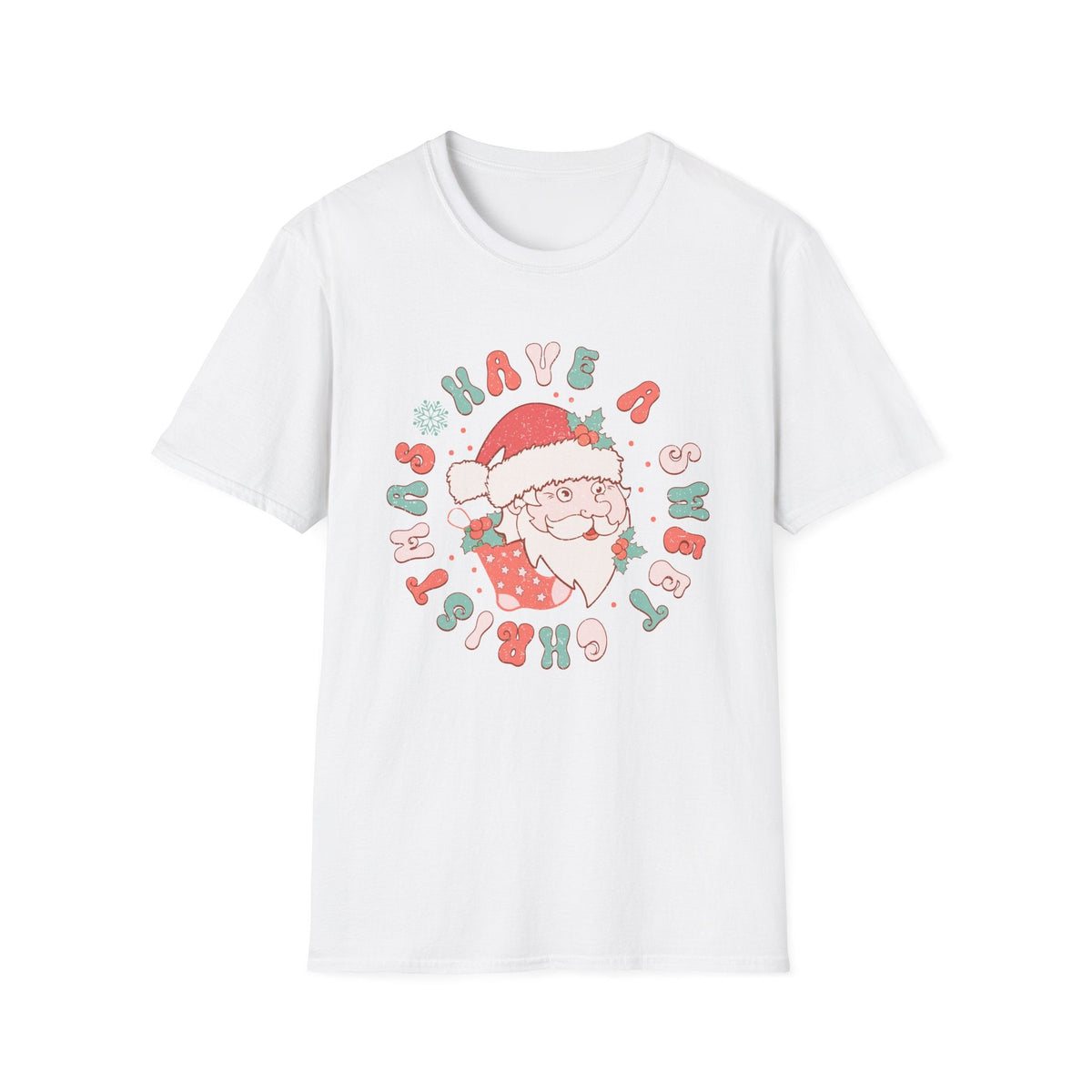 Have a Sweet Christmas Santa Graphic Tee