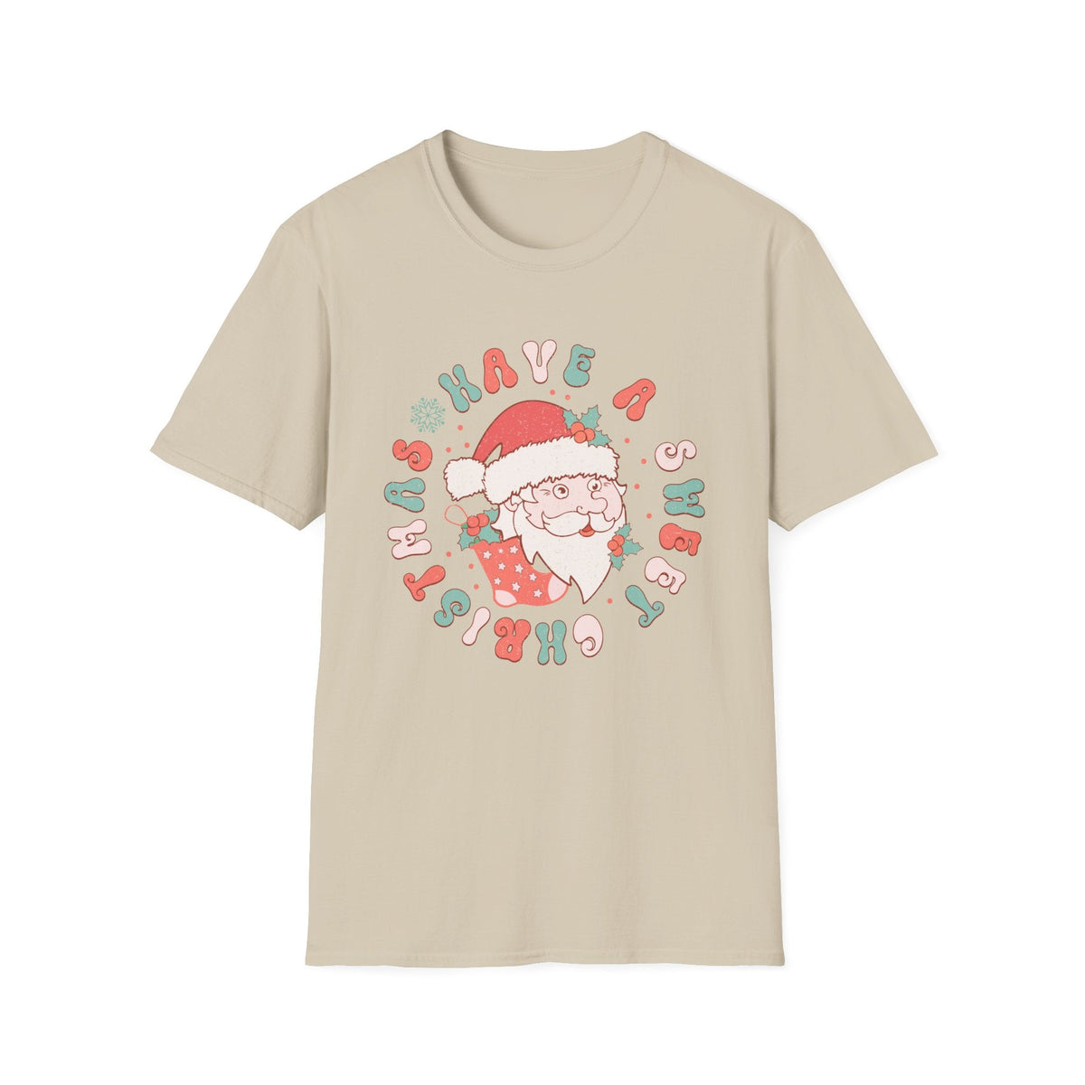 Have a Sweet Christmas Santa Graphic Tee