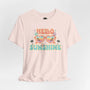 Hello Sunshine T-Shirt for Women - Vacation Shirt | Lake Shirt | Beachwear | Summer Vibes T-shirt | Summer Outfit |