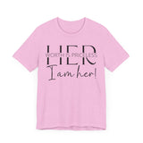 Her Worth is Priceless - Empowering Women's Confidence T-Shirt - Self-Love Quote Tee