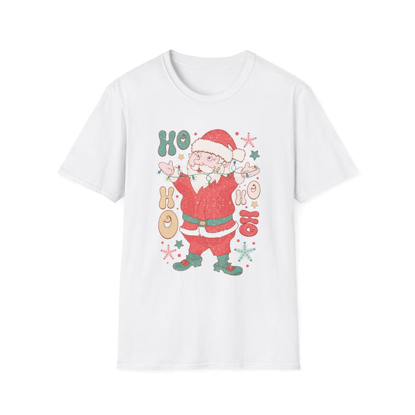 Ho Ho Ho Christmas T-Shirt – Santa Holiday Fun Graphic Tee