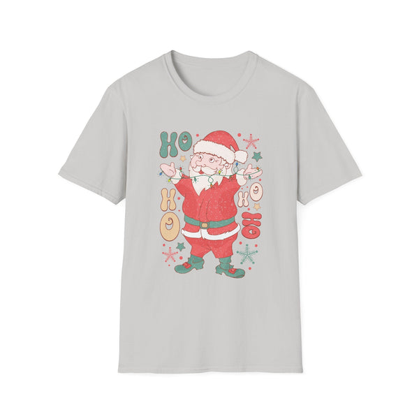 Ho Ho Ho Christmas T-Shirt – Santa Holiday Fun Graphic Tee