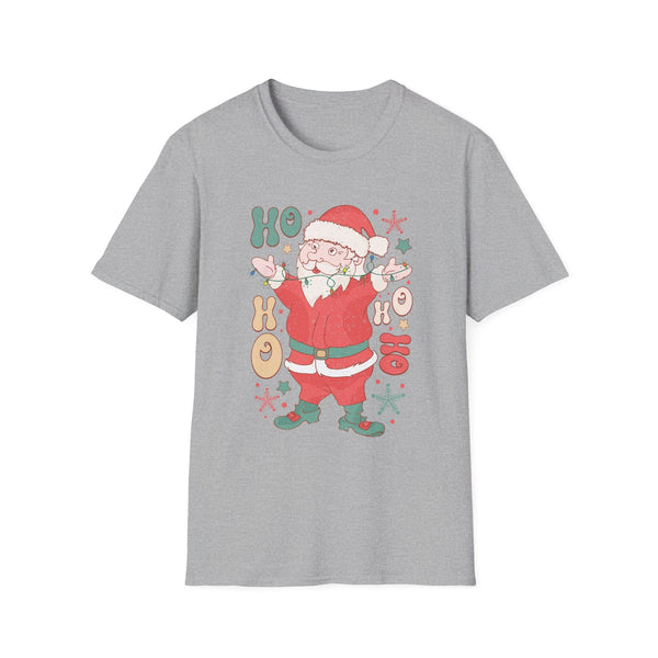 Ho Ho Ho Christmas T-Shirt – Santa Holiday Fun Graphic Tee