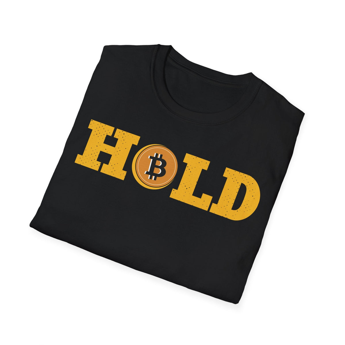 Hold Bitcoin Crypto T-Shirt – Cryptocurrency Shirt for Enthusiasts, Traders, and Meme Lovers