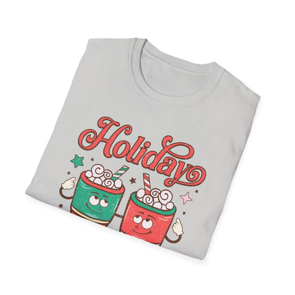 Holiday Vibes – Sweet Cocoa and Christmas Cheer T-Shirt