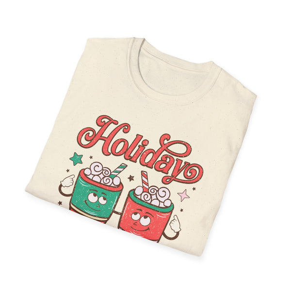 Holiday Vibes – Sweet Cocoa and Christmas Cheer T-Shirt