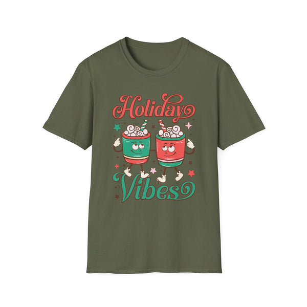 Holiday Vibes – Sweet Cocoa and Christmas Cheer T-Shirt