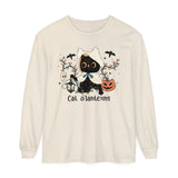 Hooded Ghost Cat – Spooky Halloween Long Sleeve T-Shirt Cute Graphic Tee