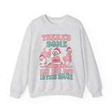 Ho's Ho's Ho's in This House Crewneck Sweatshirt - Funny Santa Christmas Sweater - Holiday Humor