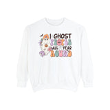 I Ghost People All Year Round Halloween Sweatshirt - Funny Ghost Graphic Sweater