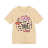 I Just Wanna Give You The Creeps - Retro Skeleton Halloween Shirt